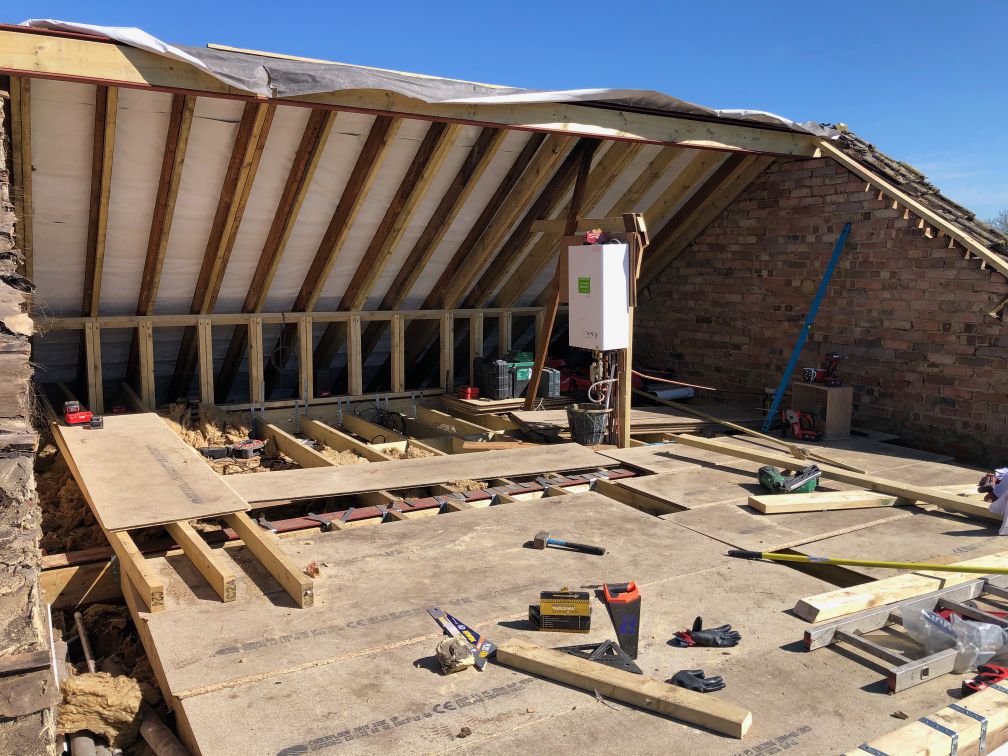 Loft conversion bedroom
