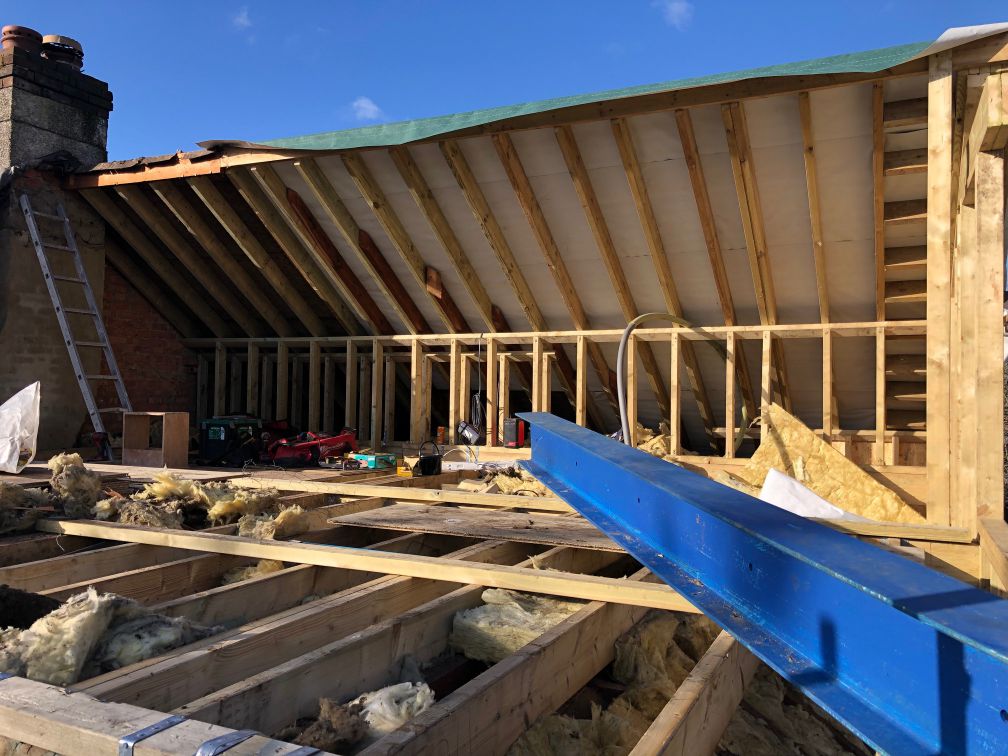 Loft conversion bathroom
